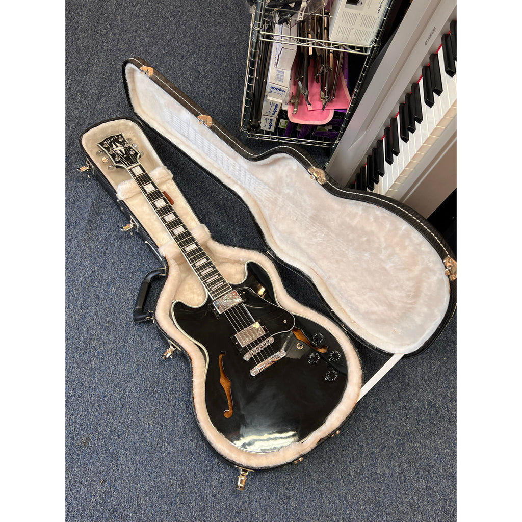 Gibson Midtown Custom Semi-Hollowbody Guitar Black 2014 model  Excellent