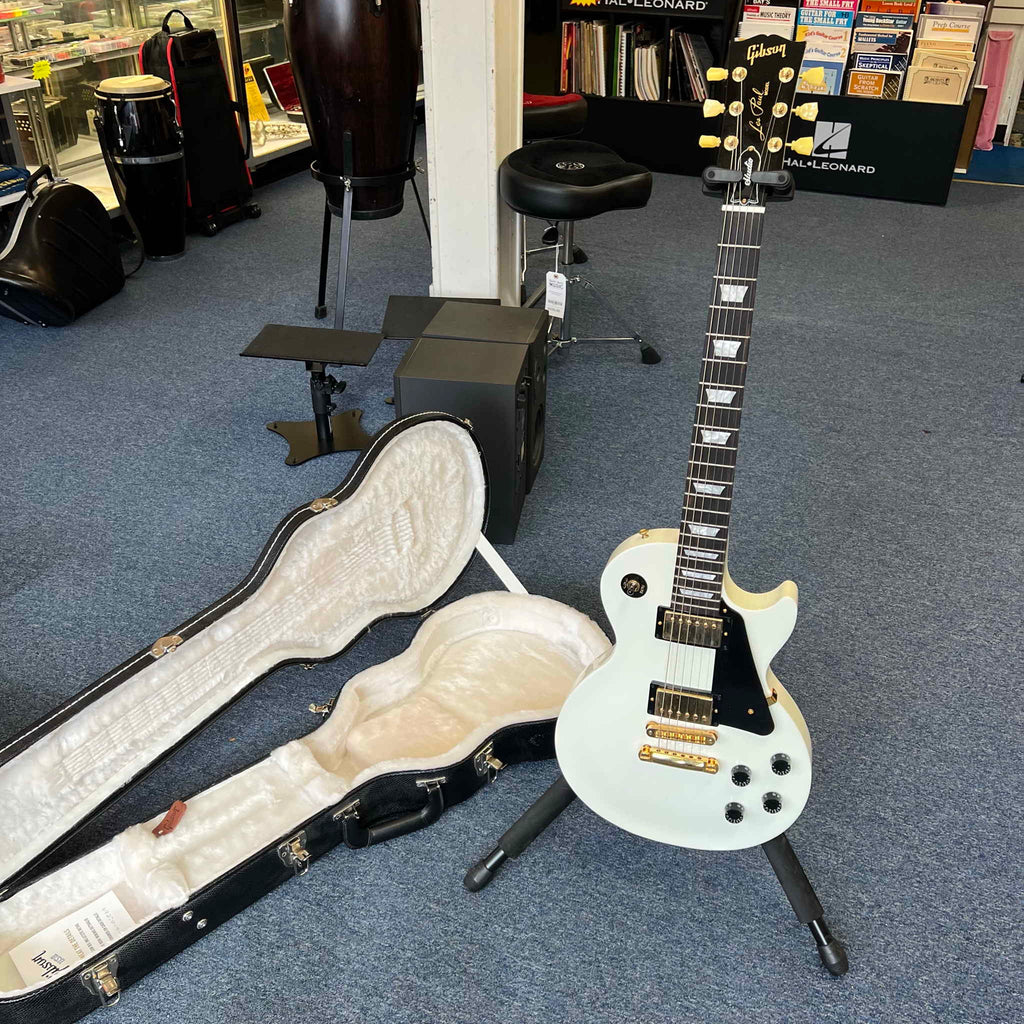 Gibson Studio Les Paul Electric Guitar 2011 Alpine White (used)