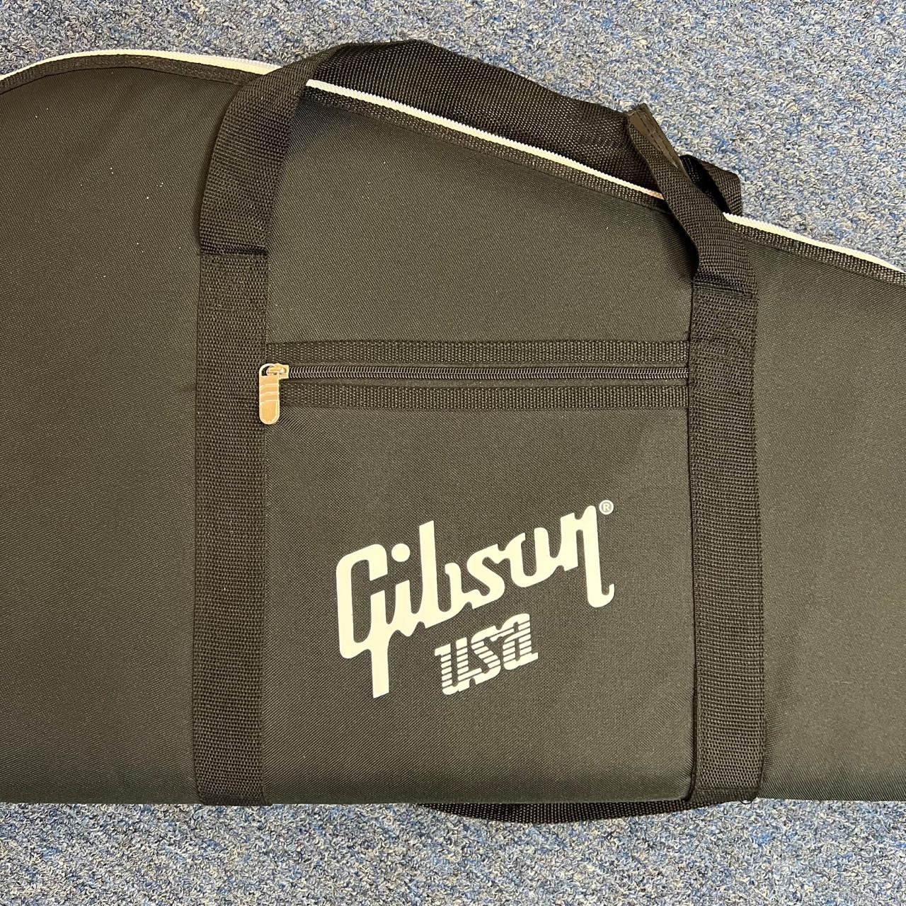 Gibson USA Les Paul Electric Guitar Gig Bag Black/White