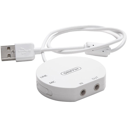 Griffin iMic Microphone/Line in USB Adaptor for Mac/PC