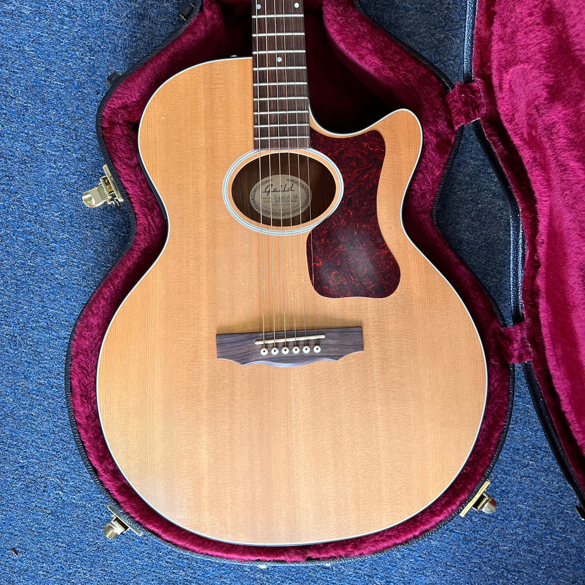 Guild F4CE-NT HR Acoustic Electric Guitar/Case 1997  (used)