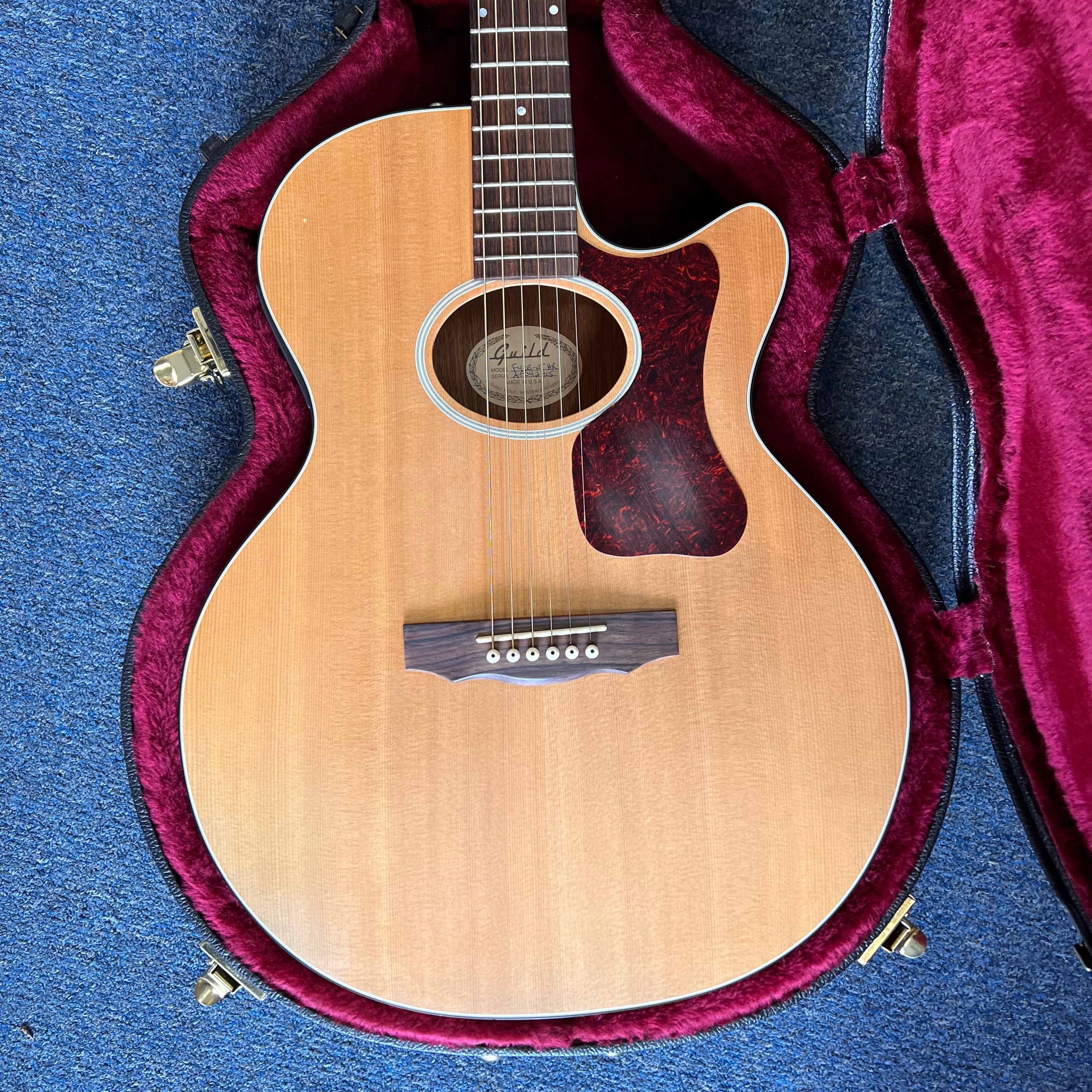 Guild F4CE-NT HR Acoustic Electric Guitar/Case 1997  (used)