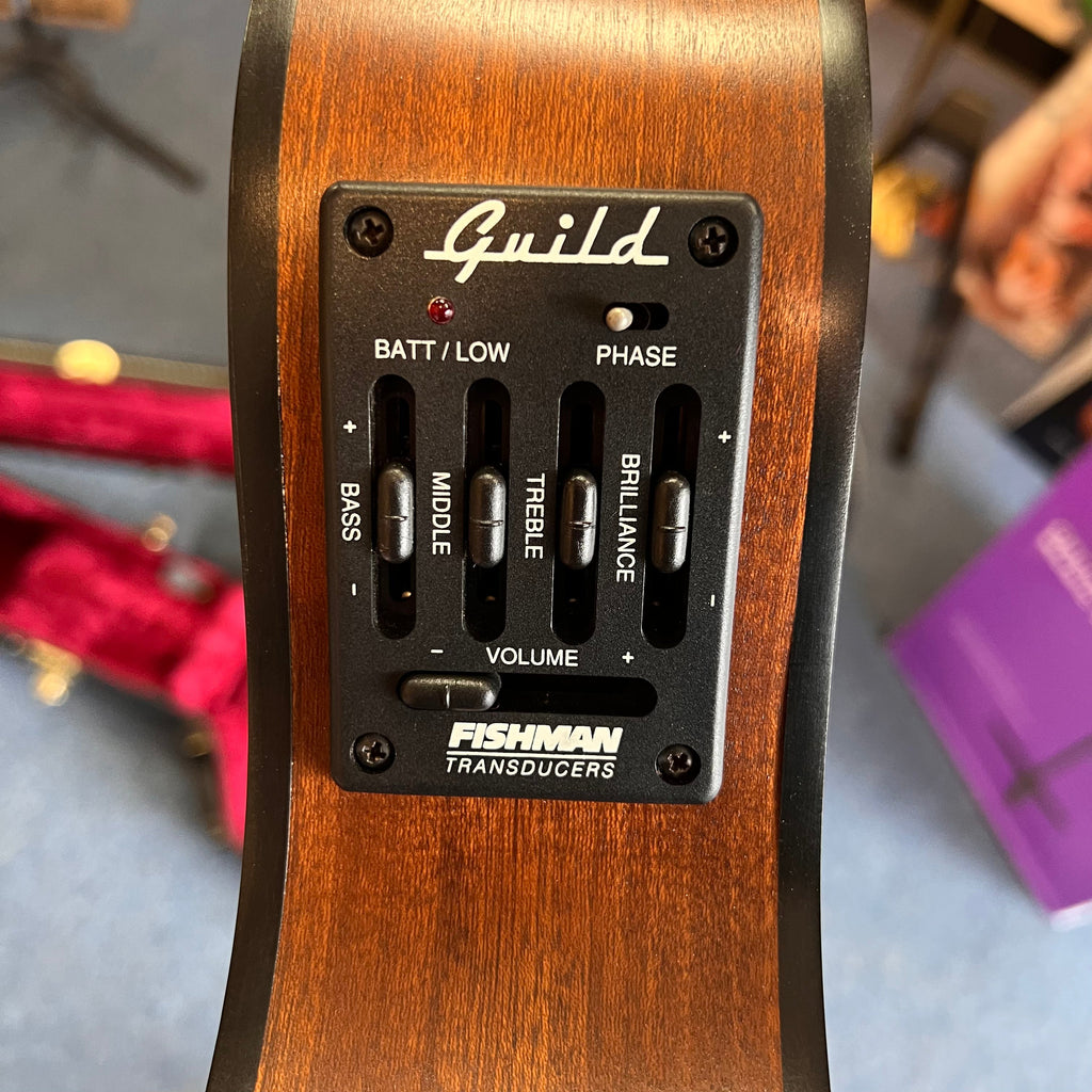 Guild F4CE-NT HR Acoustic Electric Guitar/Case 1997  (used)