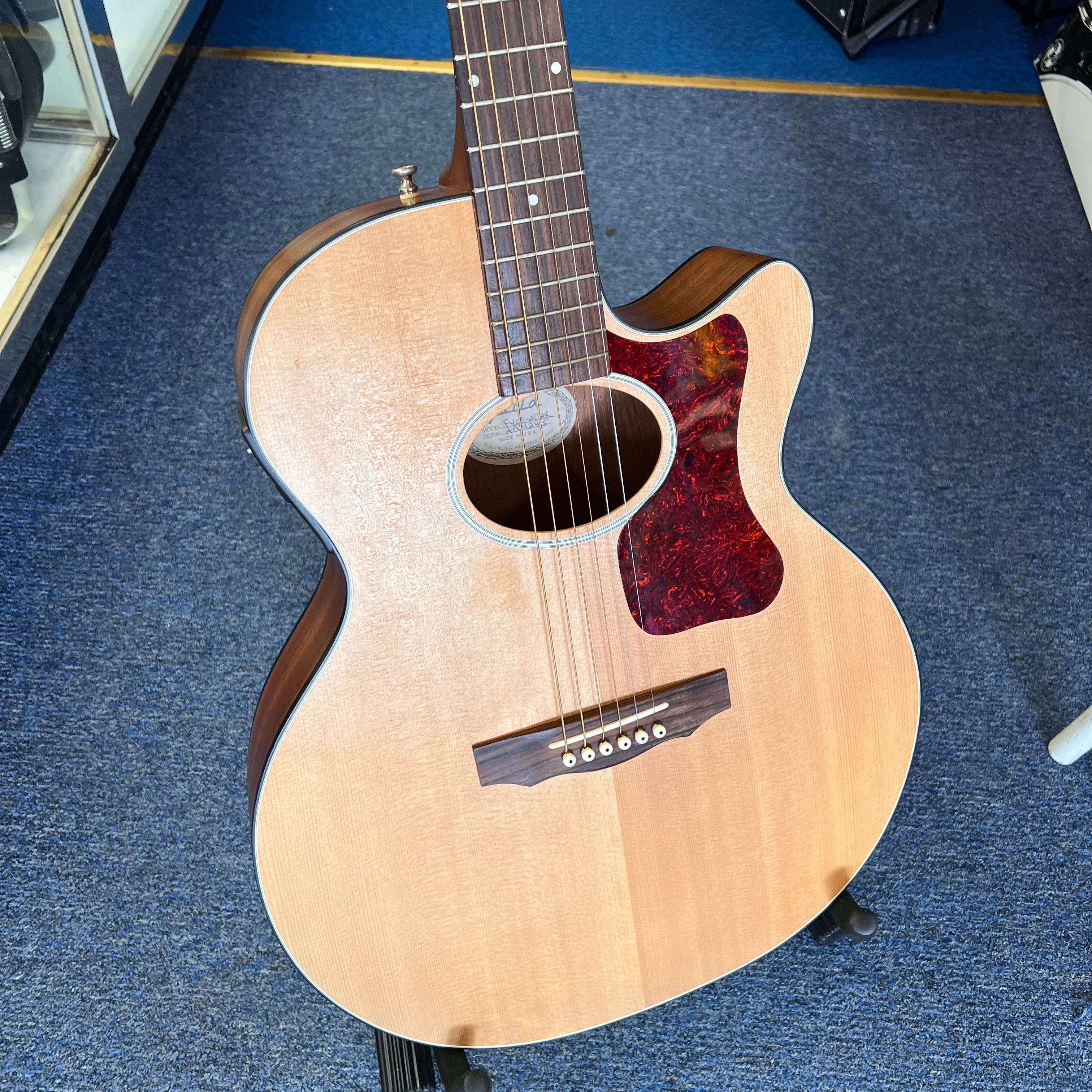Guild F4CE-NT HR Acoustic Electric Guitar/Case 1997  (used)