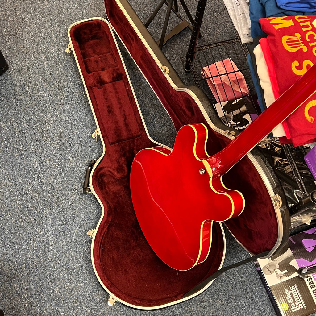 Hamer Echotone Semi-Hollow Electric Guitar w/HSC RED (used)