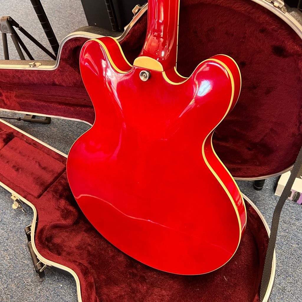 Hamer Echotone Semi-Hollow Electric Guitar w/HSC RED (used)