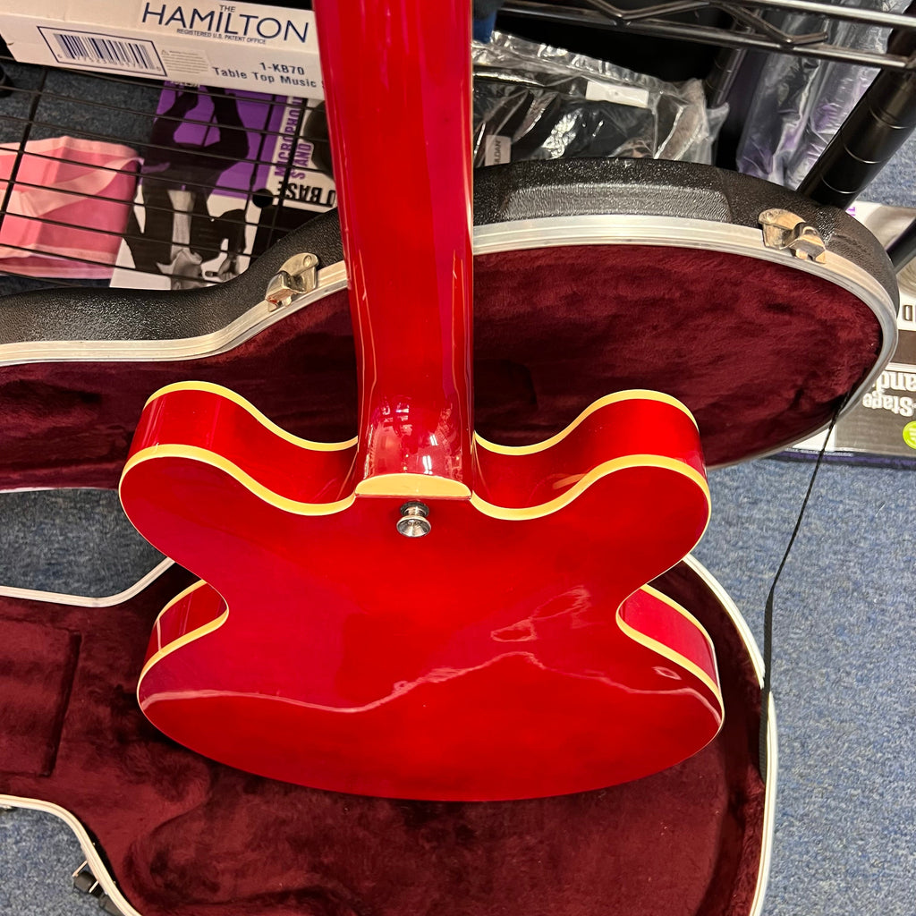Hamer Echotone Semi-Hollow Electric Guitar w/HSC RED (used)