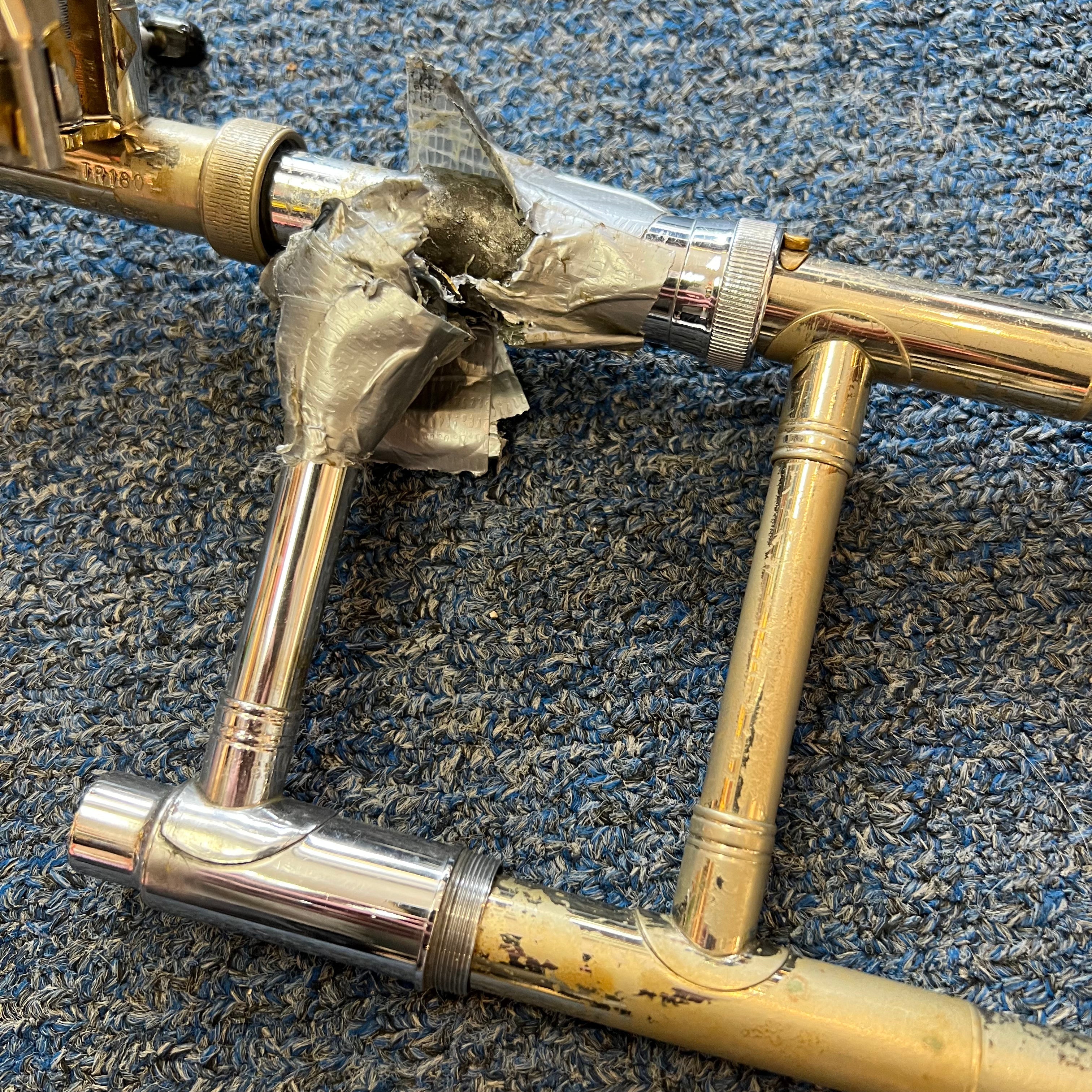 Holton TR180 Bass Trombone Project needs work