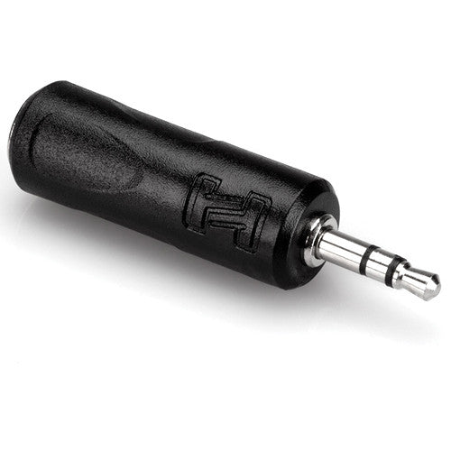 Hosa GMP112 Male Stereo 3.5mm Mini to Female Stereo 1/4" Phone Adapter