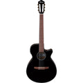 Ibanez AEG50NBKH Nylon String Acoustic-Electric Guitar - Black High Gloss