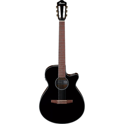 Ibanez AEG50NBKH Nylon String Acoustic-Electric Guitar - Black High Gloss