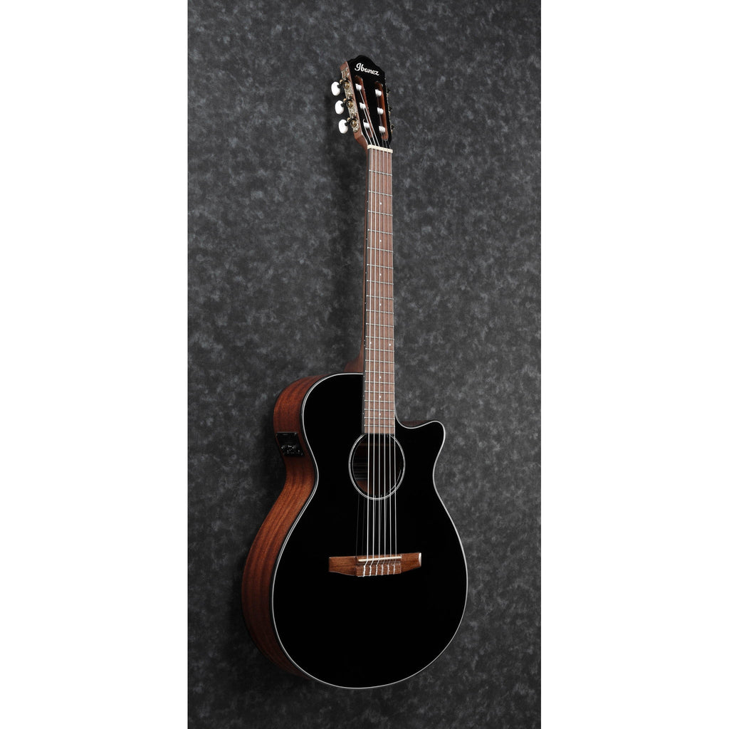 Ibanez AEG50NBKH Nylon String Acoustic-Electric Guitar - Black High Gloss
