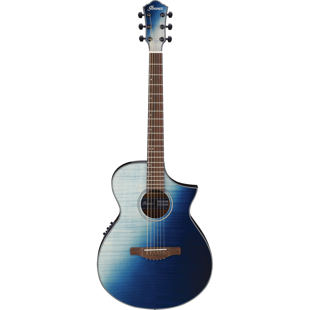Ibanez AEWC32FM Acoustic-Electric Guitar - Indigo Sunset Fade