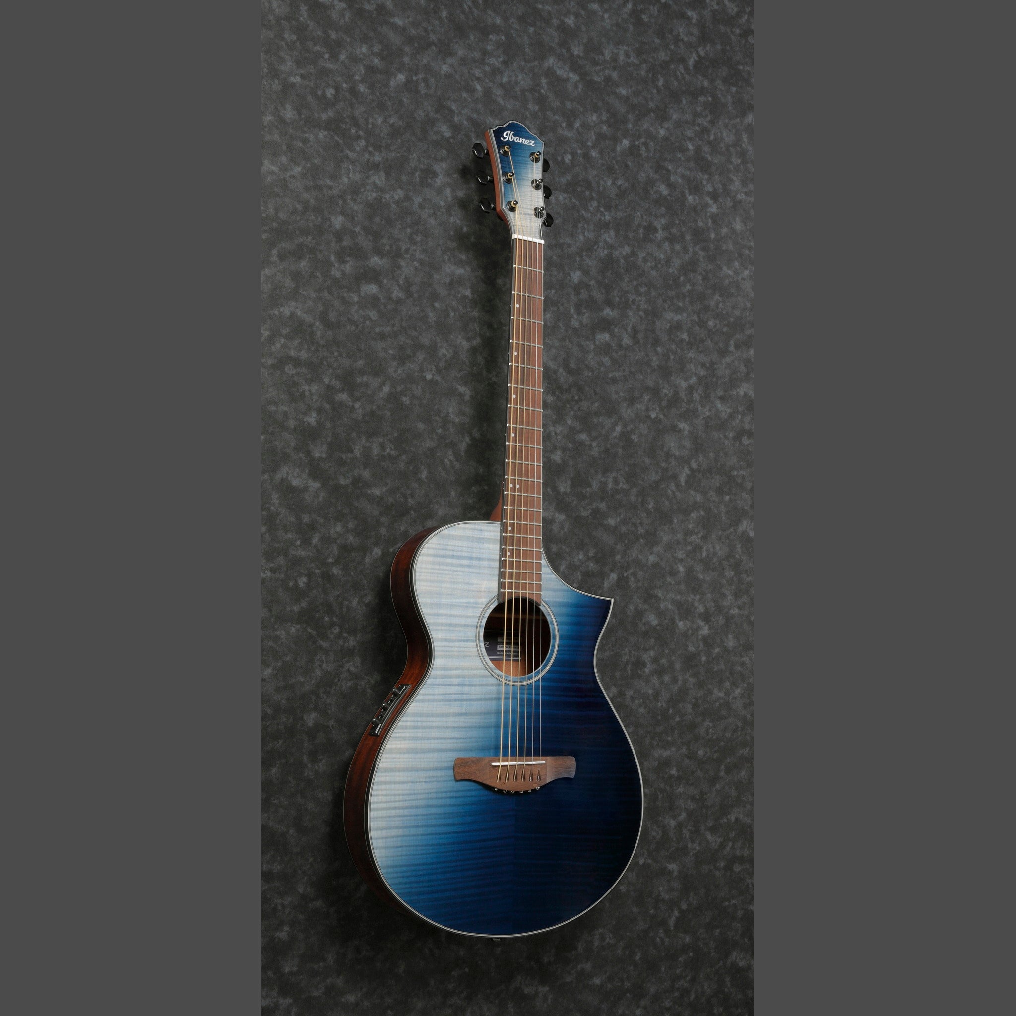 Ibanez AEWC32FM Acoustic-Electric Guitar - Indigo Sunset Fade