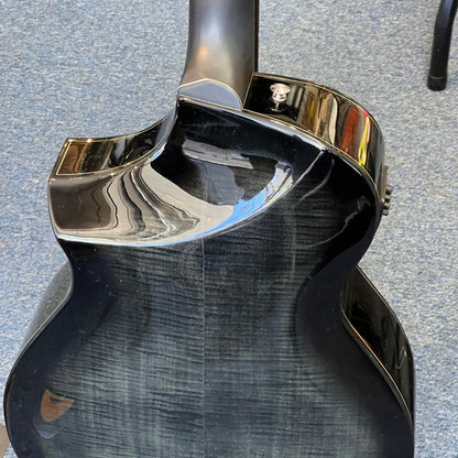 Ibanez AEWC400 Acoustic-Electric Guitar - Transparent Black Sunburst High Gloss