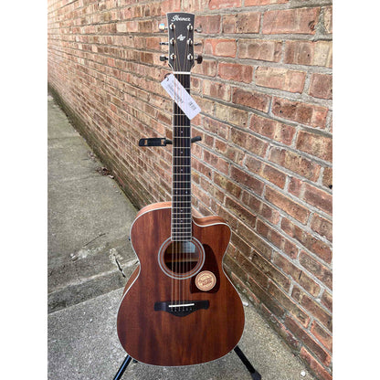 Ibanez Artwood AC340CE Cutaway Grand Concert Acoustic-Electric Guitar - Open Pore Natural