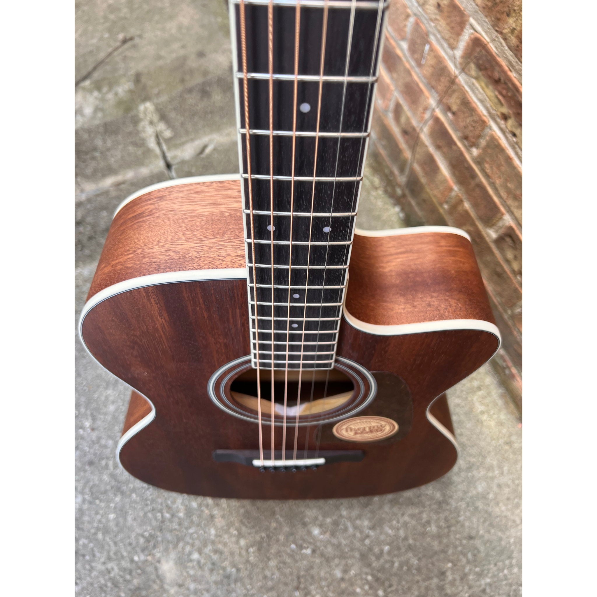 Ibanez Artwood AC340CE Cutaway Grand Concert Acoustic-Electric Guitar - Open Pore Natural
