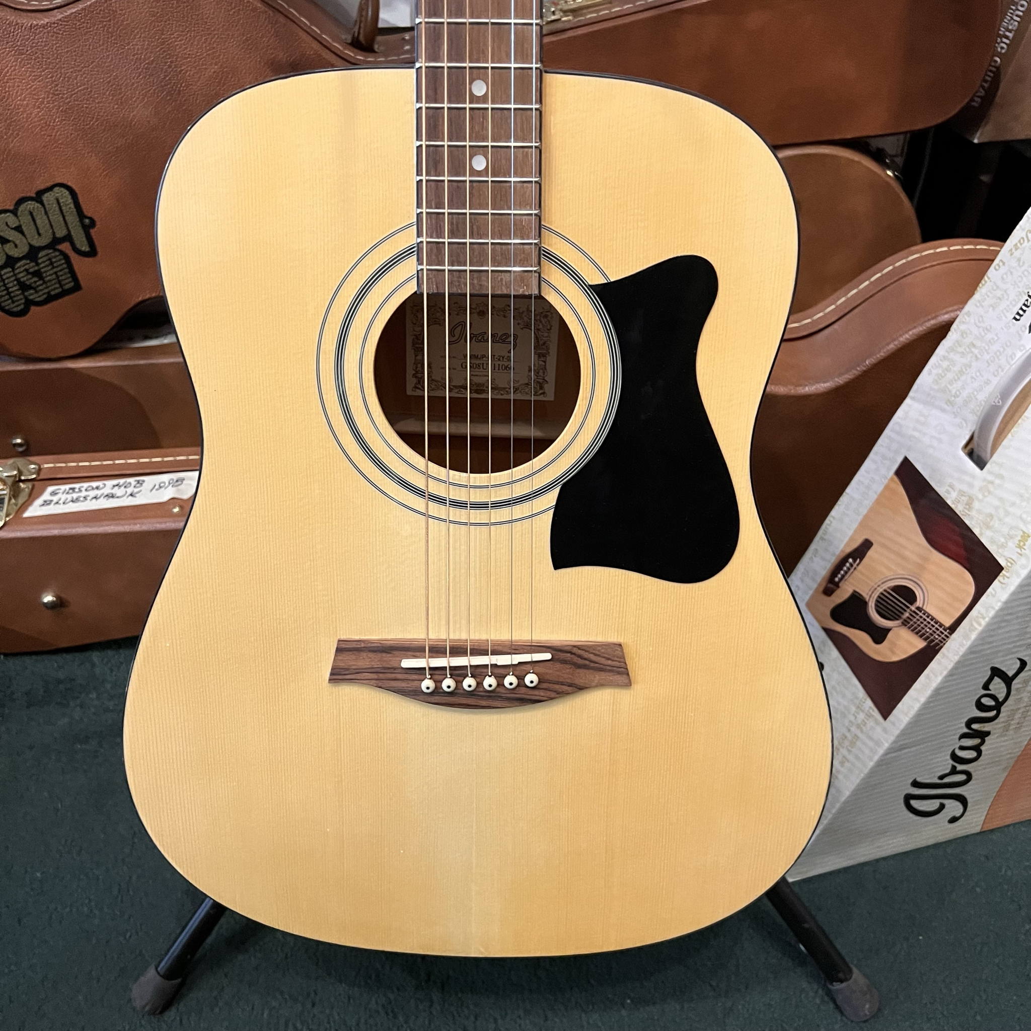 Ibanez Dreadnought Acoustic Guitar V50MJP-NT-2Y-02 (used)