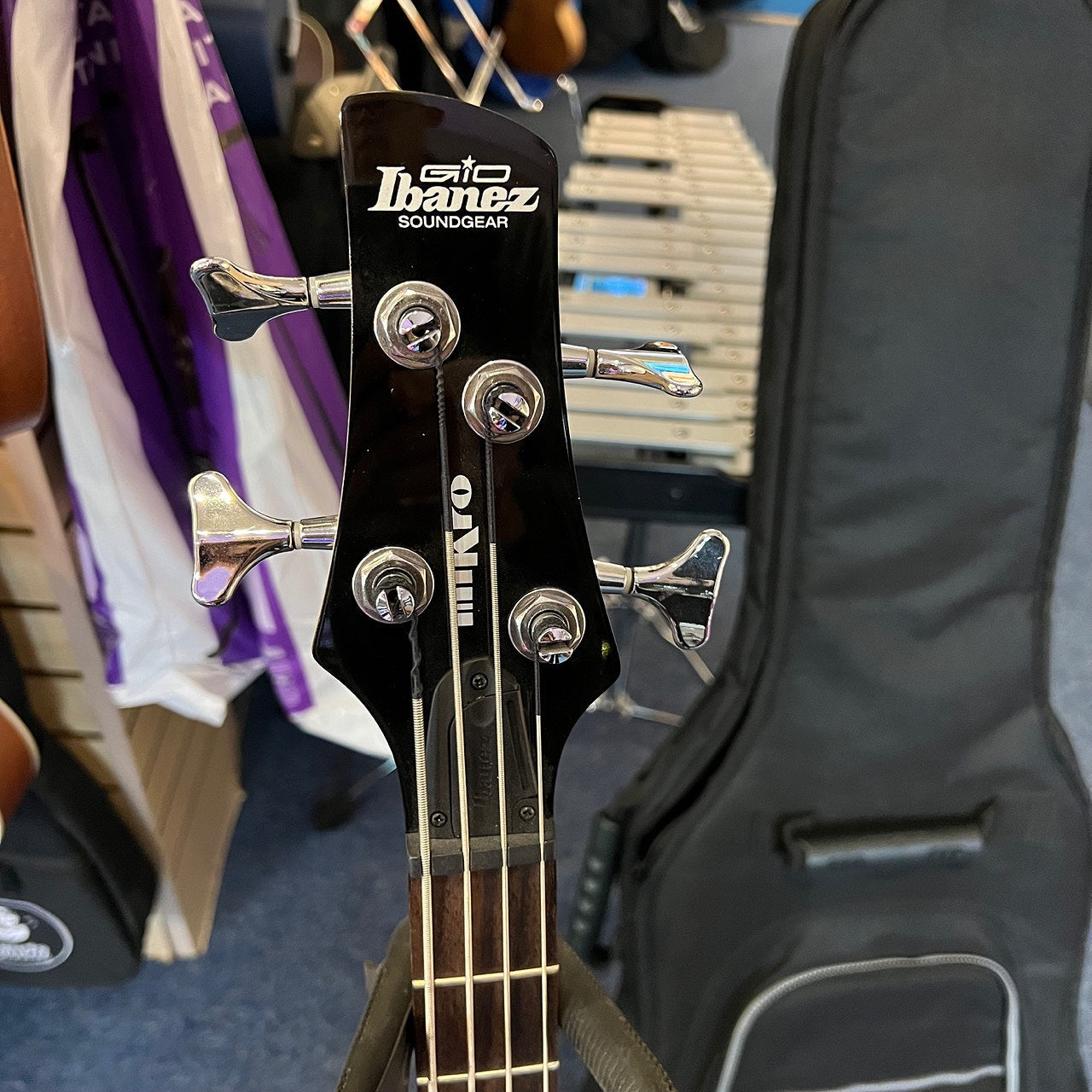 Ibanez GSRM20 Gio Bass Mikro Short Scale Blue w/bag (used)