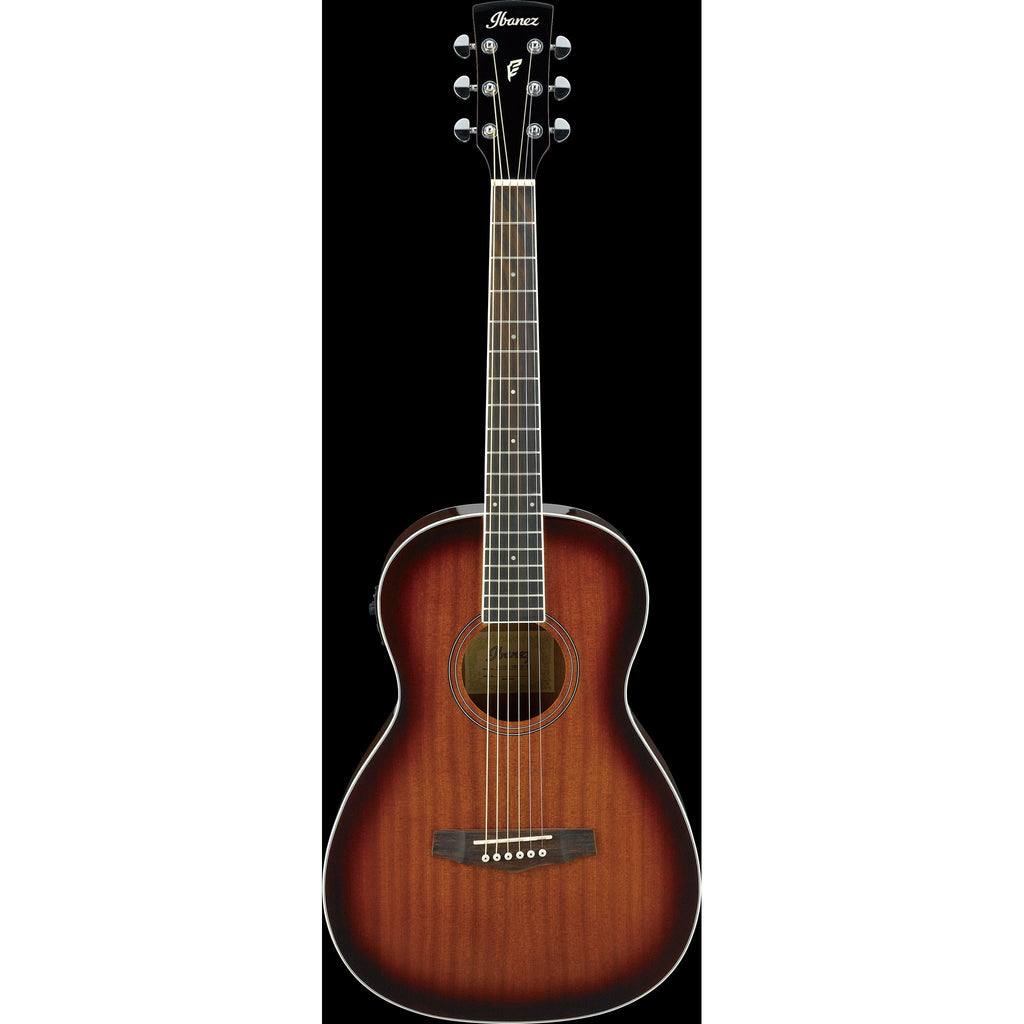Ibanez PN12EVMS Performance Series Parlor Acoustic/Electric Guitar (Vintage Mahogany Sunburst)