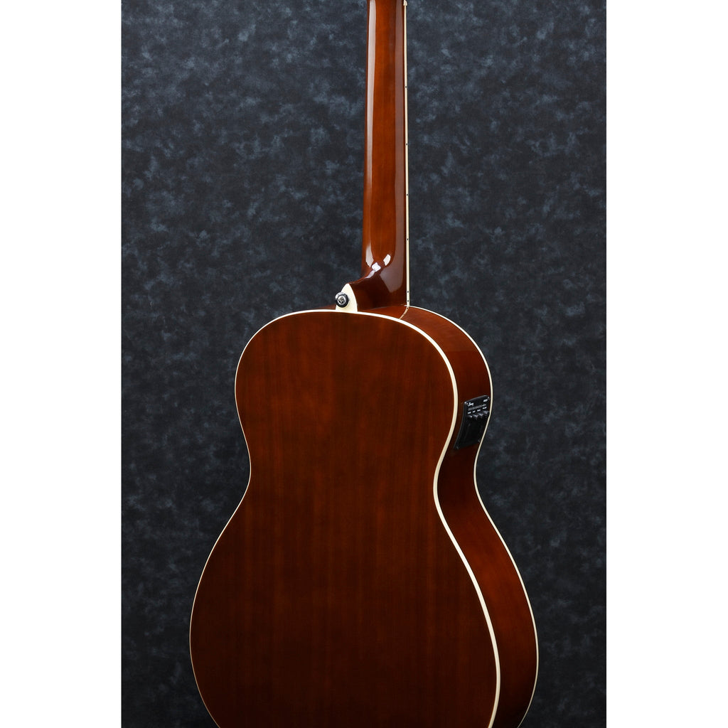 Ibanez PN12EVMS Performance Series Parlor Acoustic/Electric Guitar (Vintage Mahogany Sunburst)