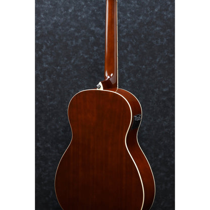 Ibanez PN12EVMS Performance Series Parlor Acoustic/Electric Guitar (Vintage Mahogany Sunburst)