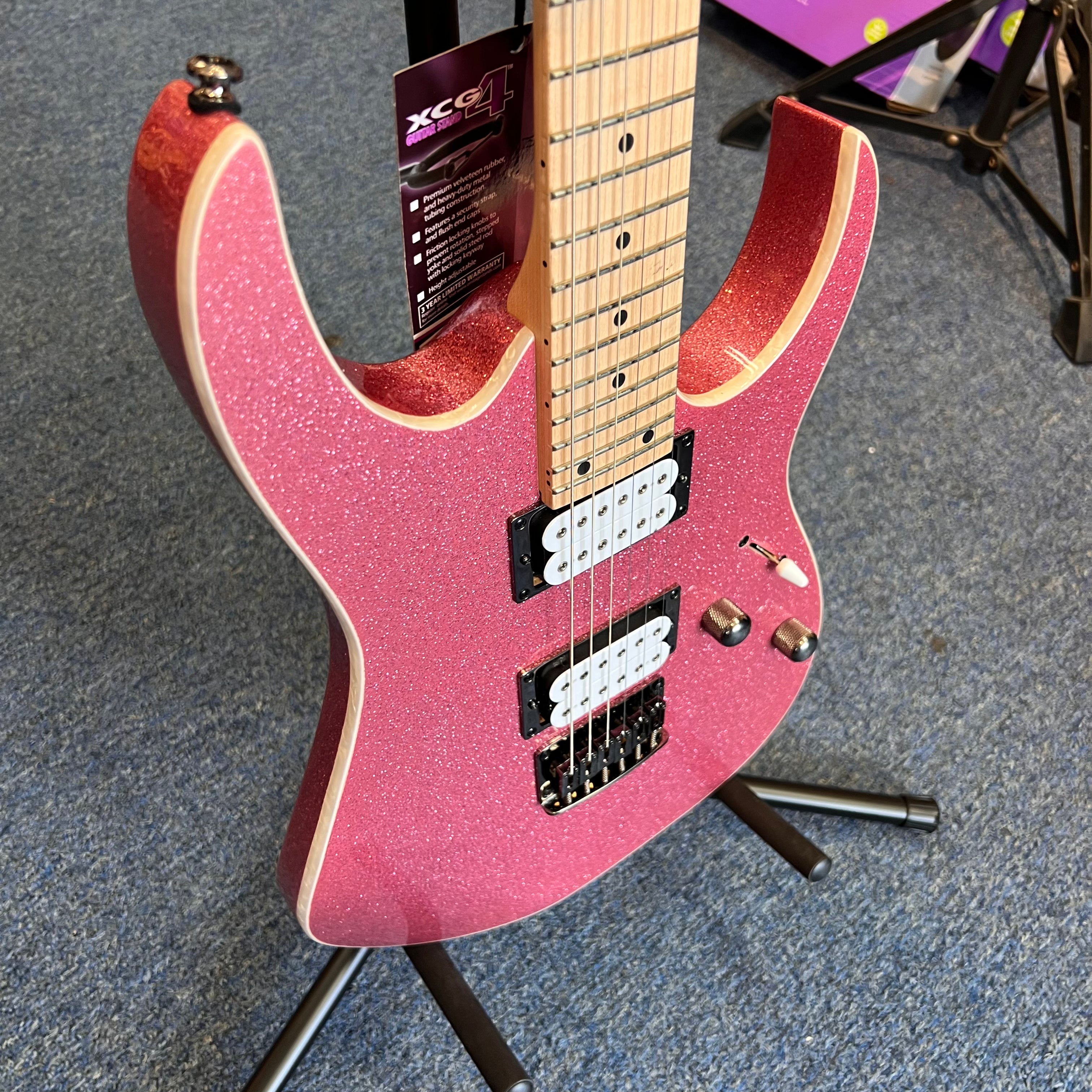 Ibanez Standard RG421MSP Electric Guitar - Pink Sparkle