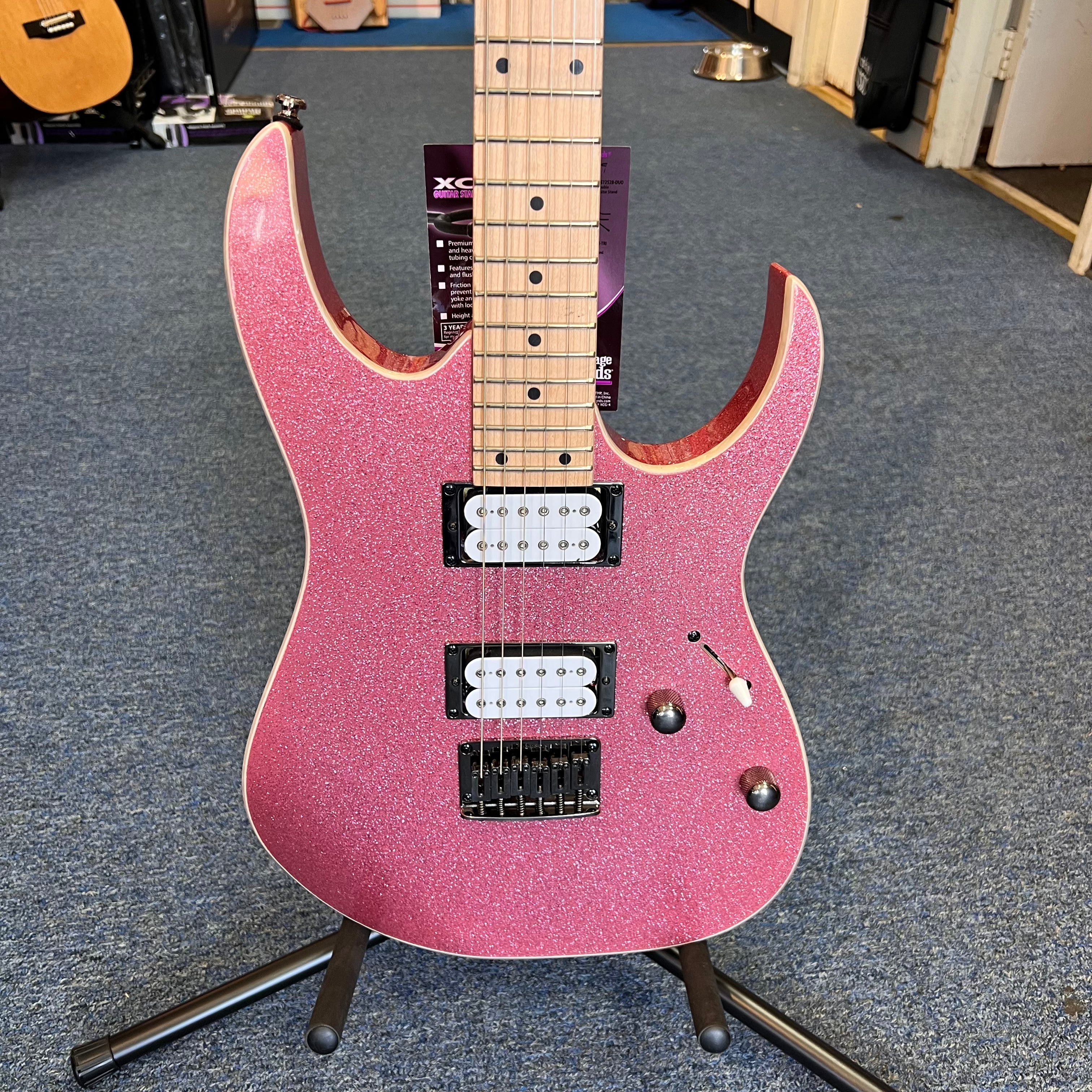 Ibanez Standard RG421MSP Electric Guitar - Pink Sparkle