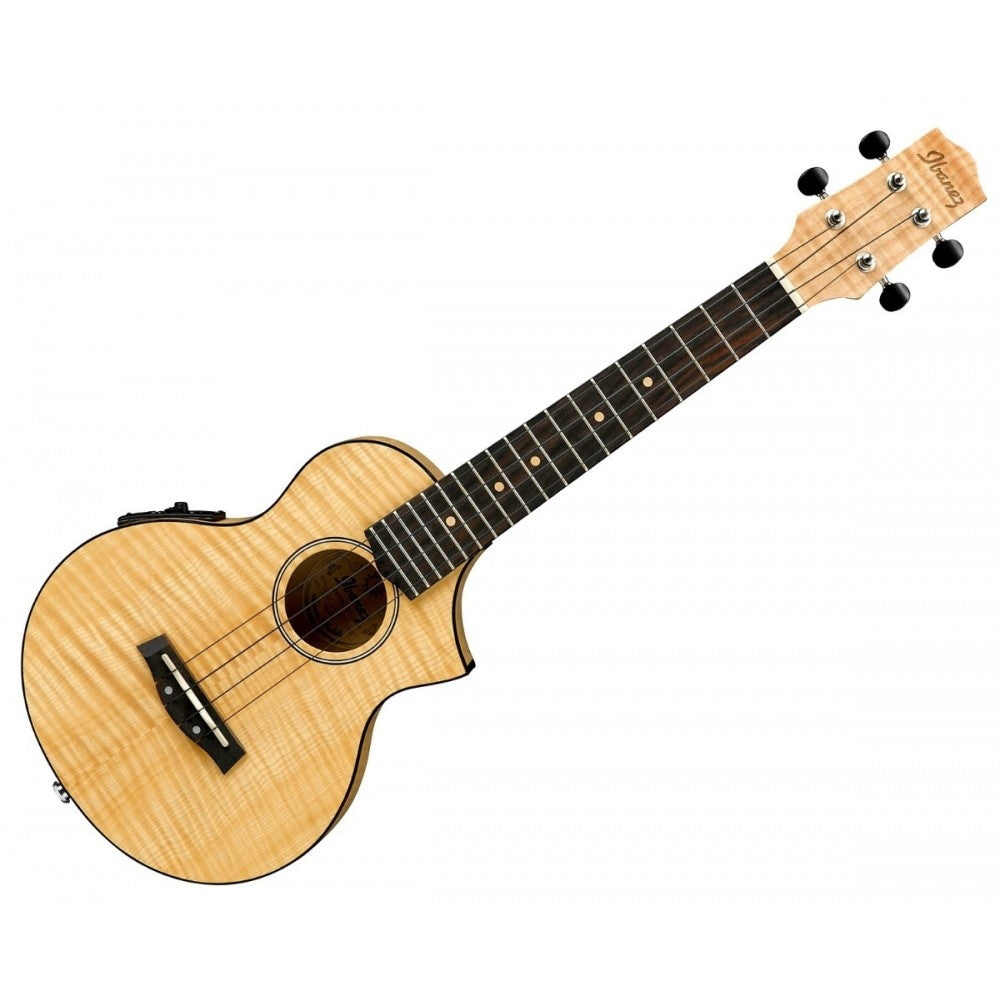 Ibanez UEW12E Acoustic-Electric Concert Ukulele Flamed Maple