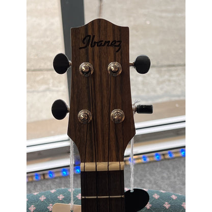 Ibanez UEWT14E Tenor Ukulele with Electronics and Cutaway - Natural