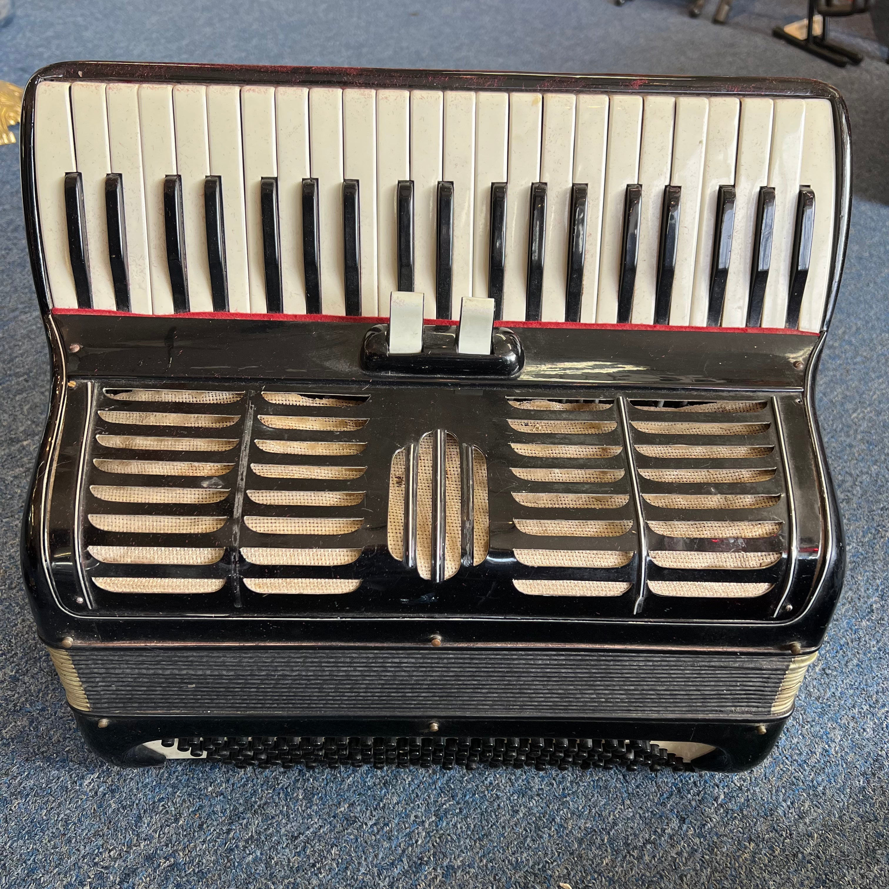 Italian Piano Accordion 1950s Parts or Repair
