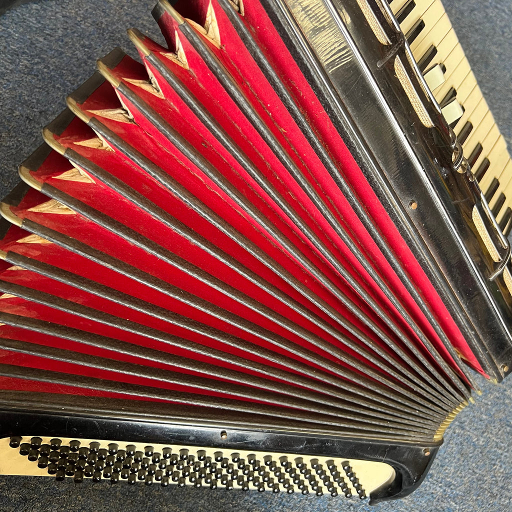 Italian Piano Accordion 1950s Parts or Repair