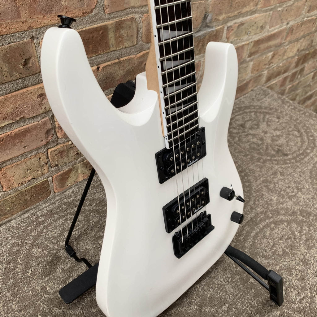 Jackson Dinky Arch Top JS22 DKA Electric Guitar White Used
