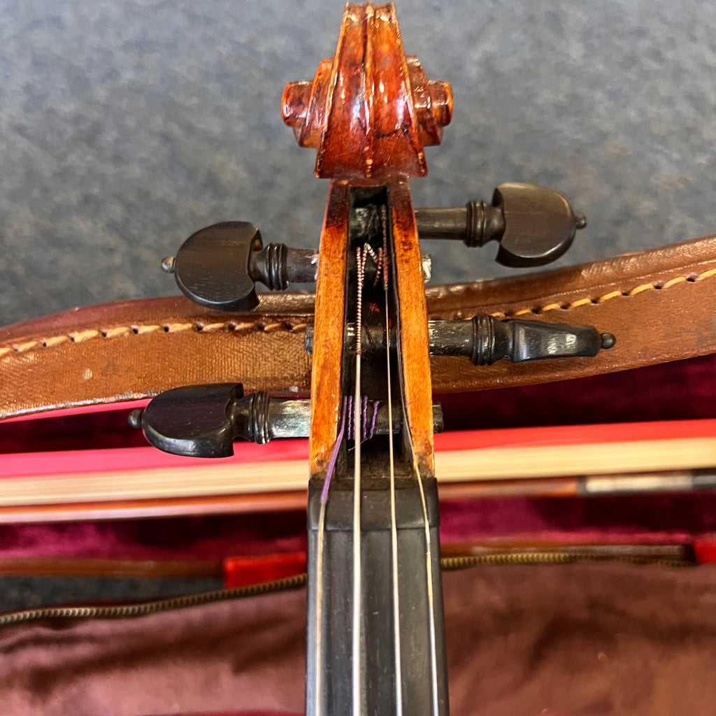 Jan Kriml 4/4 Violin w/case & bow Vintage Nice!
