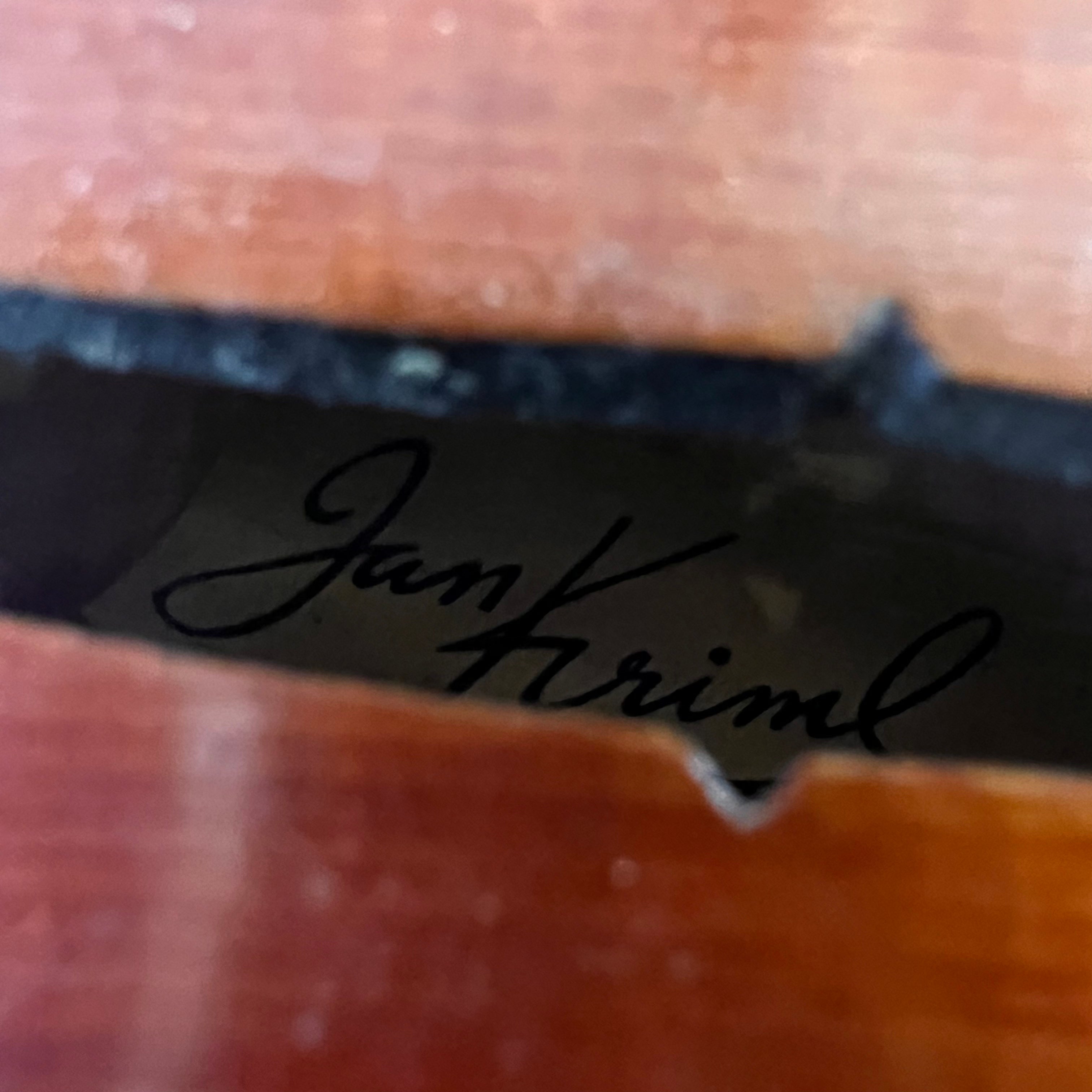 Jan Kriml 4/4 Violin w/case & bow Vintage Nice!