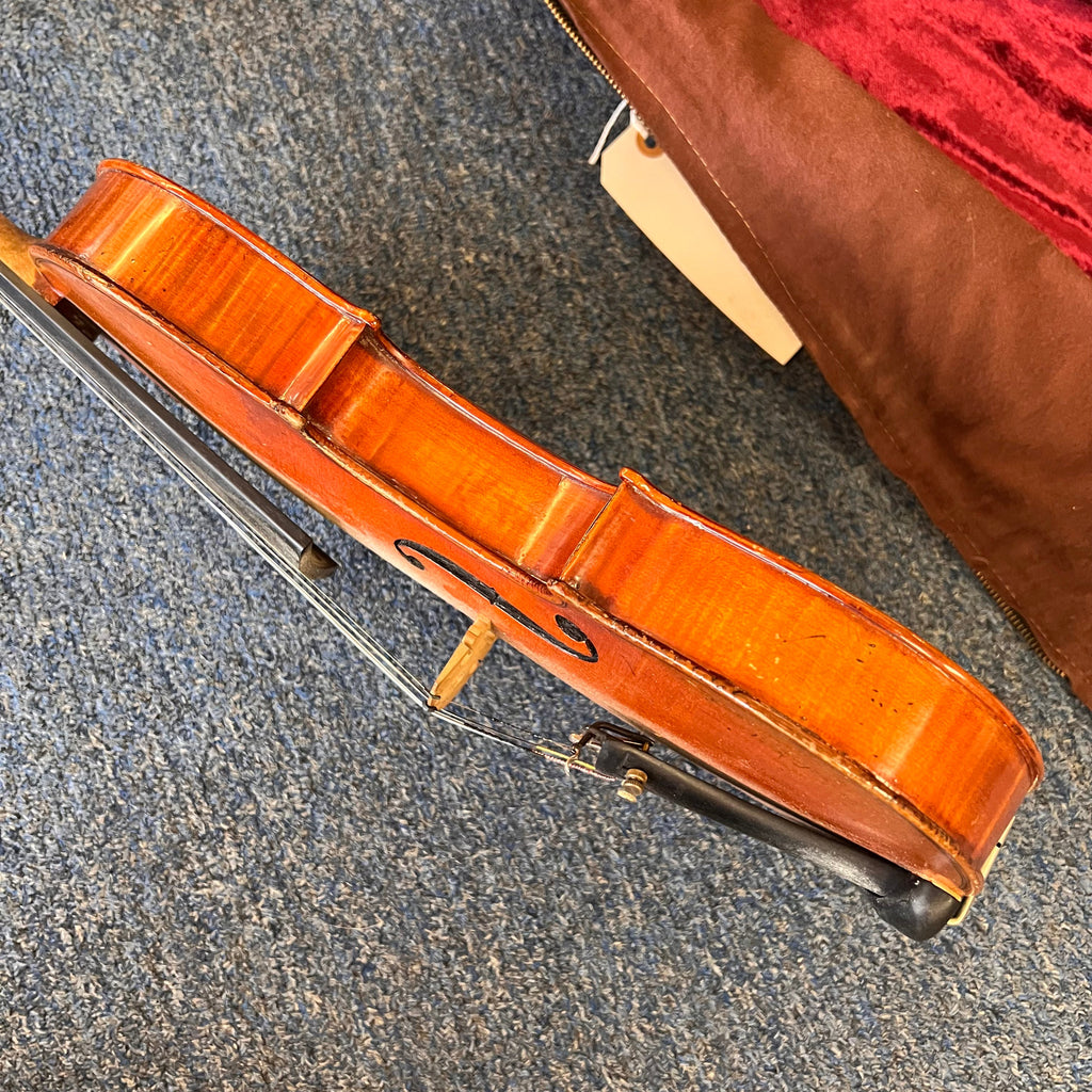 Jan Kriml 4/4 Violin w/case & bow Vintage Nice!