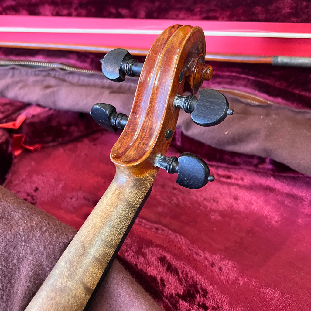 Jan Kriml 4/4 Violin w/case & bow Vintage Nice!