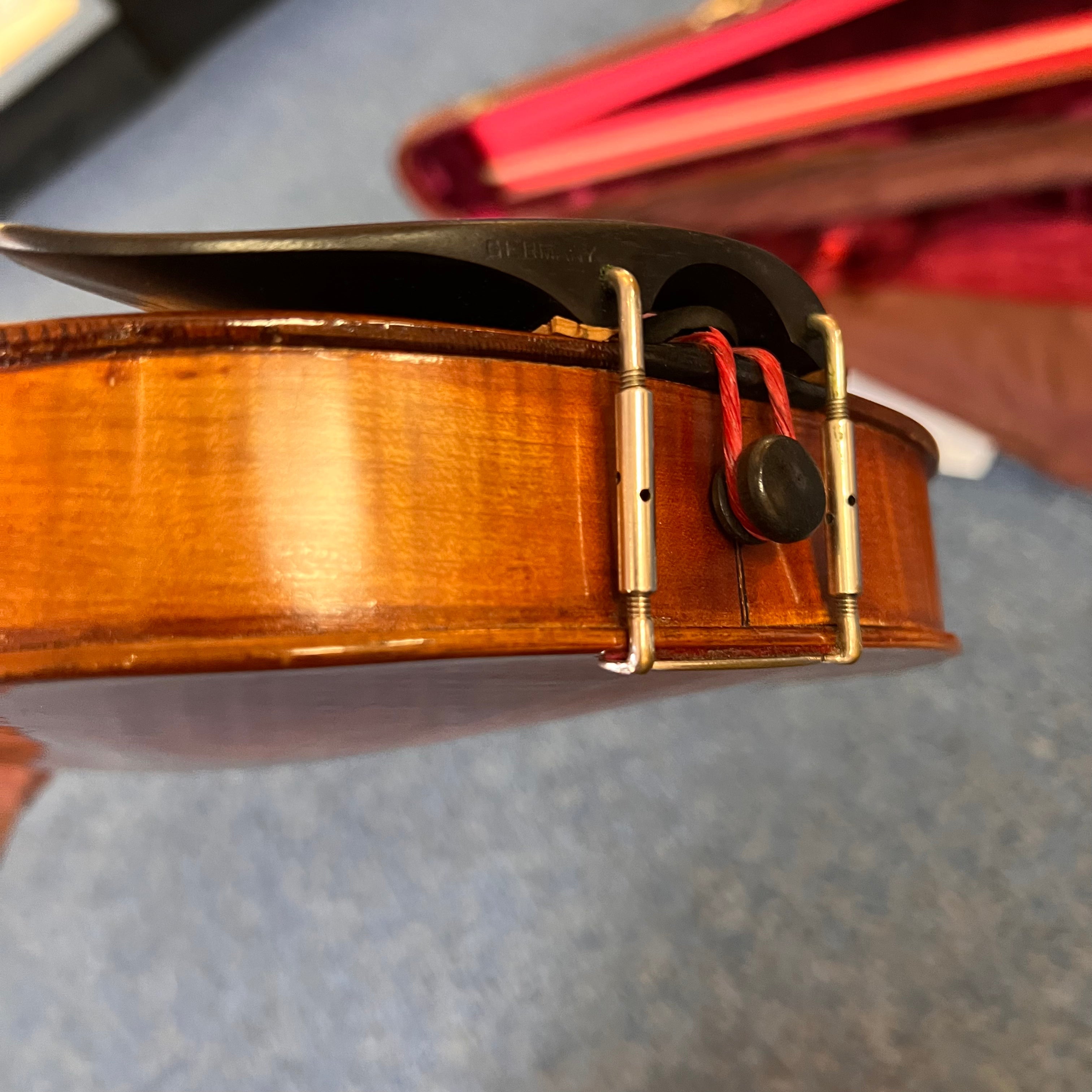 Jan Kriml 4/4 Violin w/case & bow Vintage Nice!