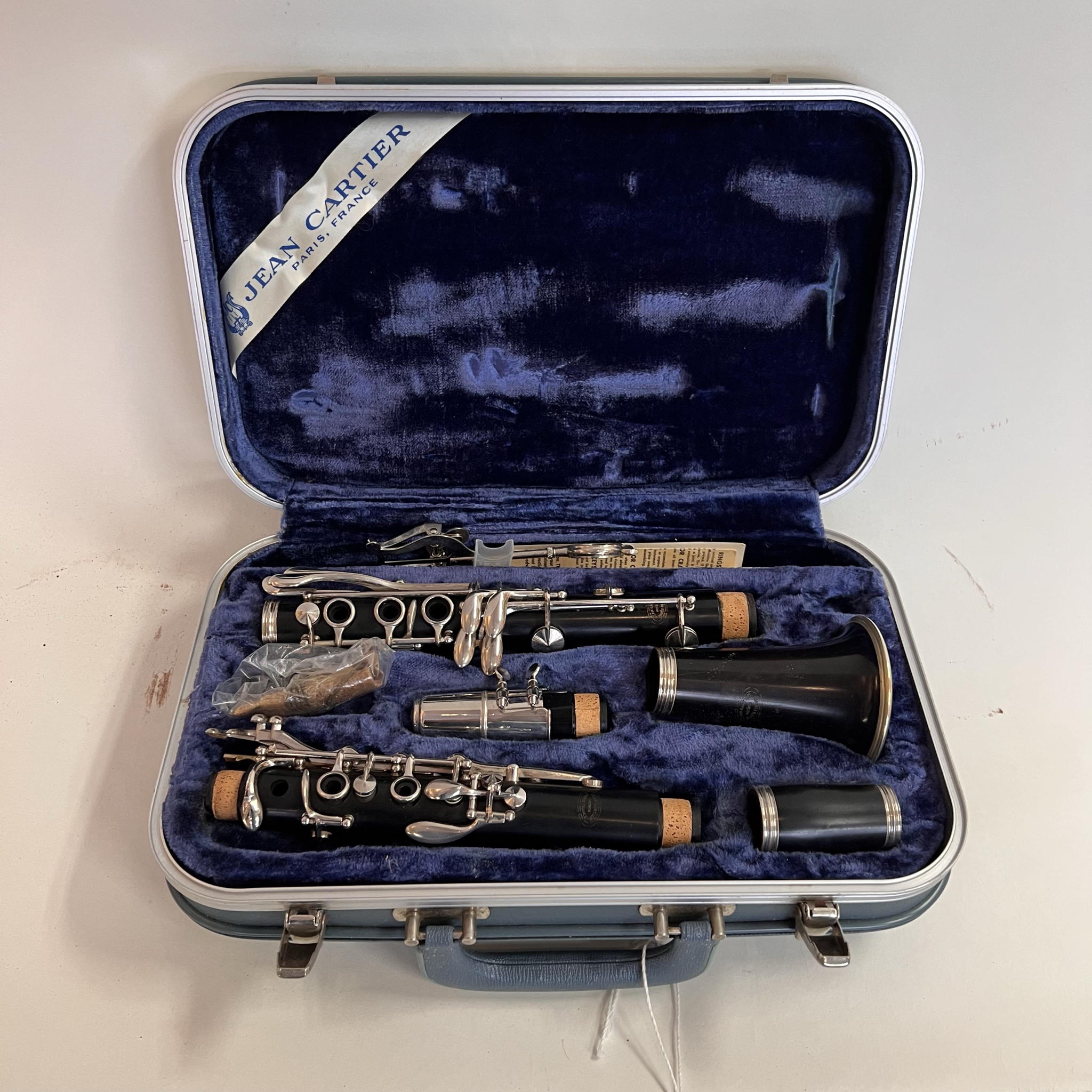 Jean Cartier Wood Clarinet Model 1964A France Excellent 1966 (used)