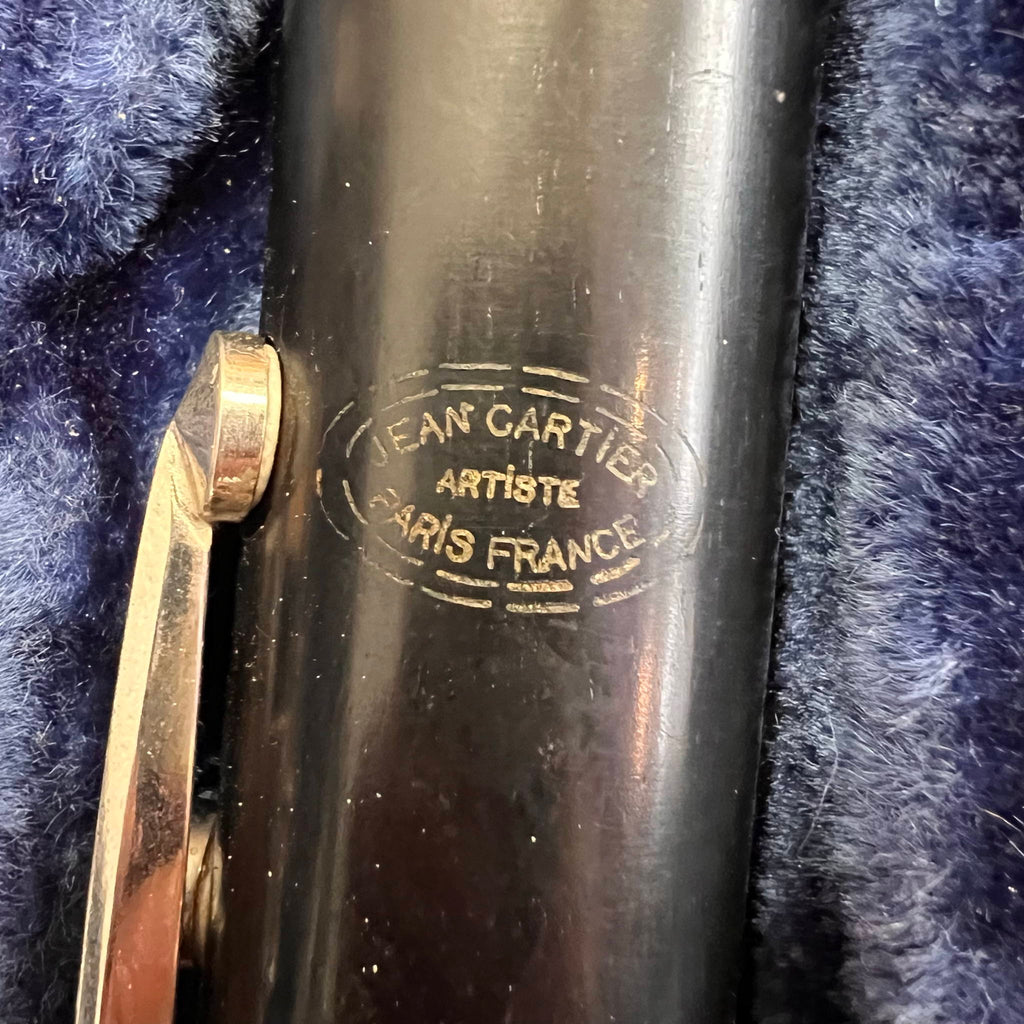 Jean Cartier Wood Clarinet Model 1964A France Excellent 1966 (used)