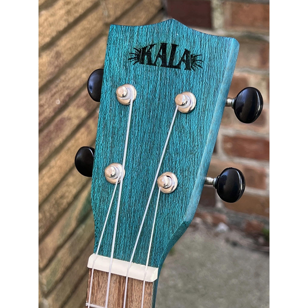 Kala Blue Stained Meranti Soprano Ukulele