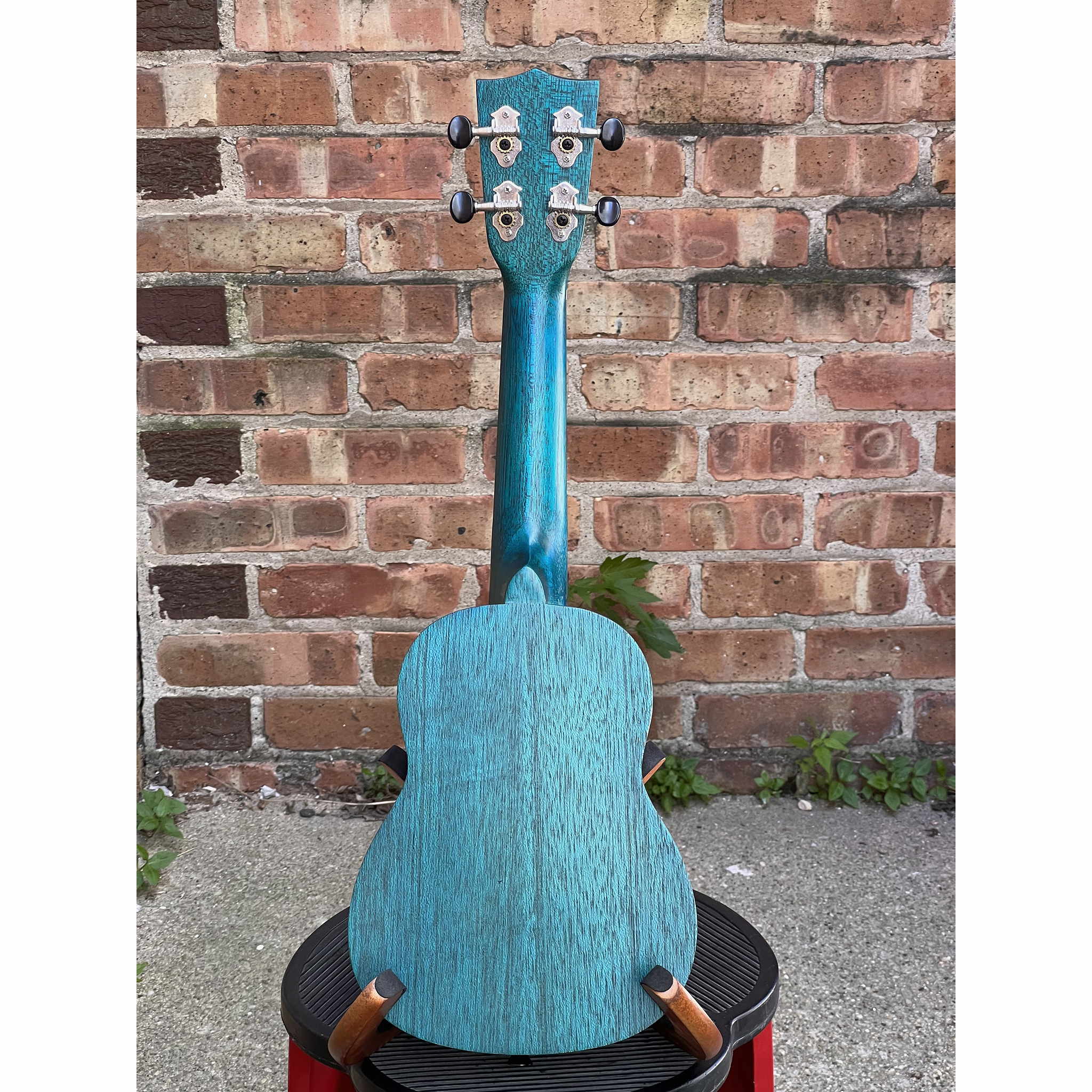 Kala Blue Stained Meranti Soprano Ukulele