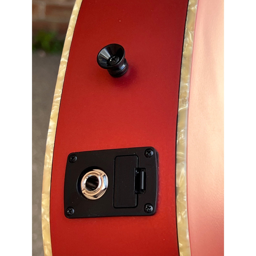 Kala Chicago Red Archtop Tenor Ukulele