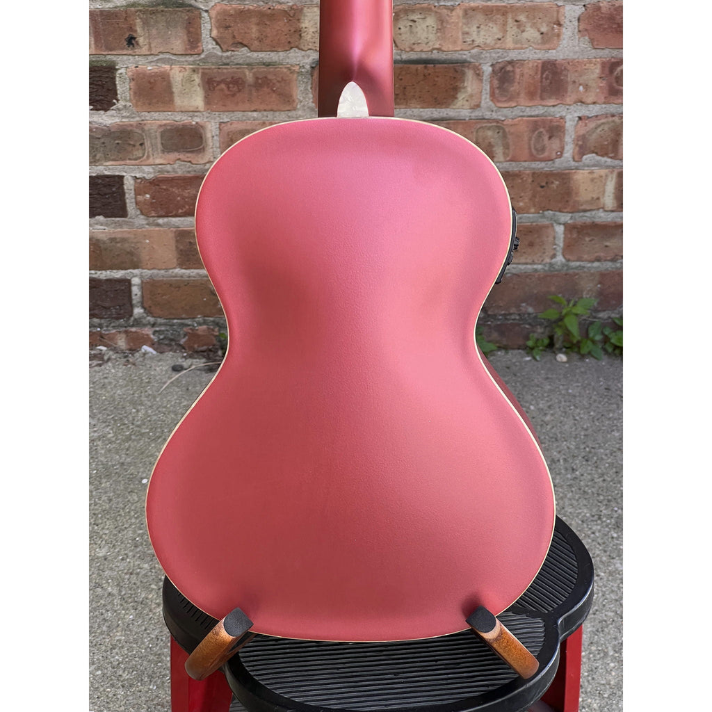 Kala Chicago Red Archtop Tenor Ukulele
