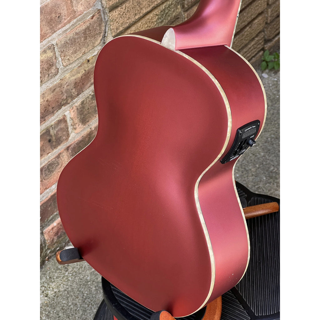 Kala Chicago Red Archtop Tenor Ukulele