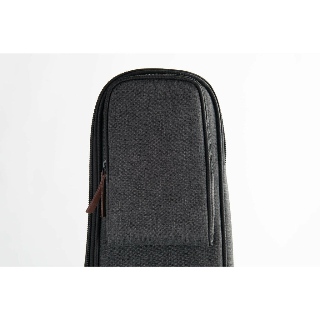 Kala Deluxe Concert Ukulele Cloth Case Charcoal