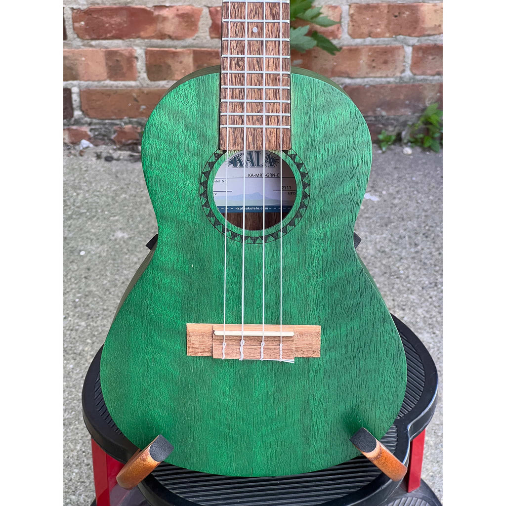 Kala Green Stained Meranti Concert Ukulele