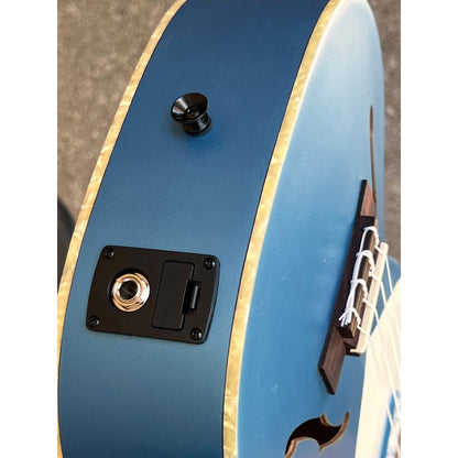 Kala Lake Shore Blue Archtop Tenor Ukulele