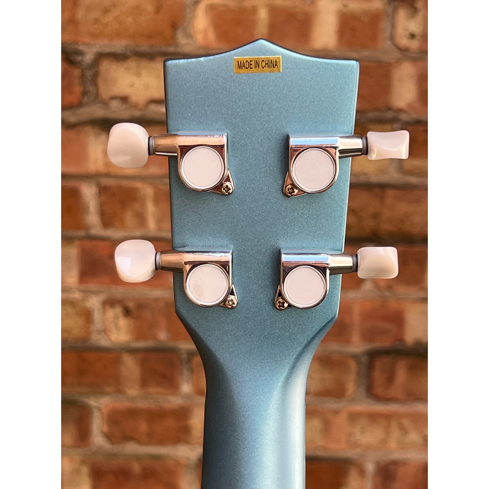 Kala Lake Shore Blue Archtop Tenor Ukulele