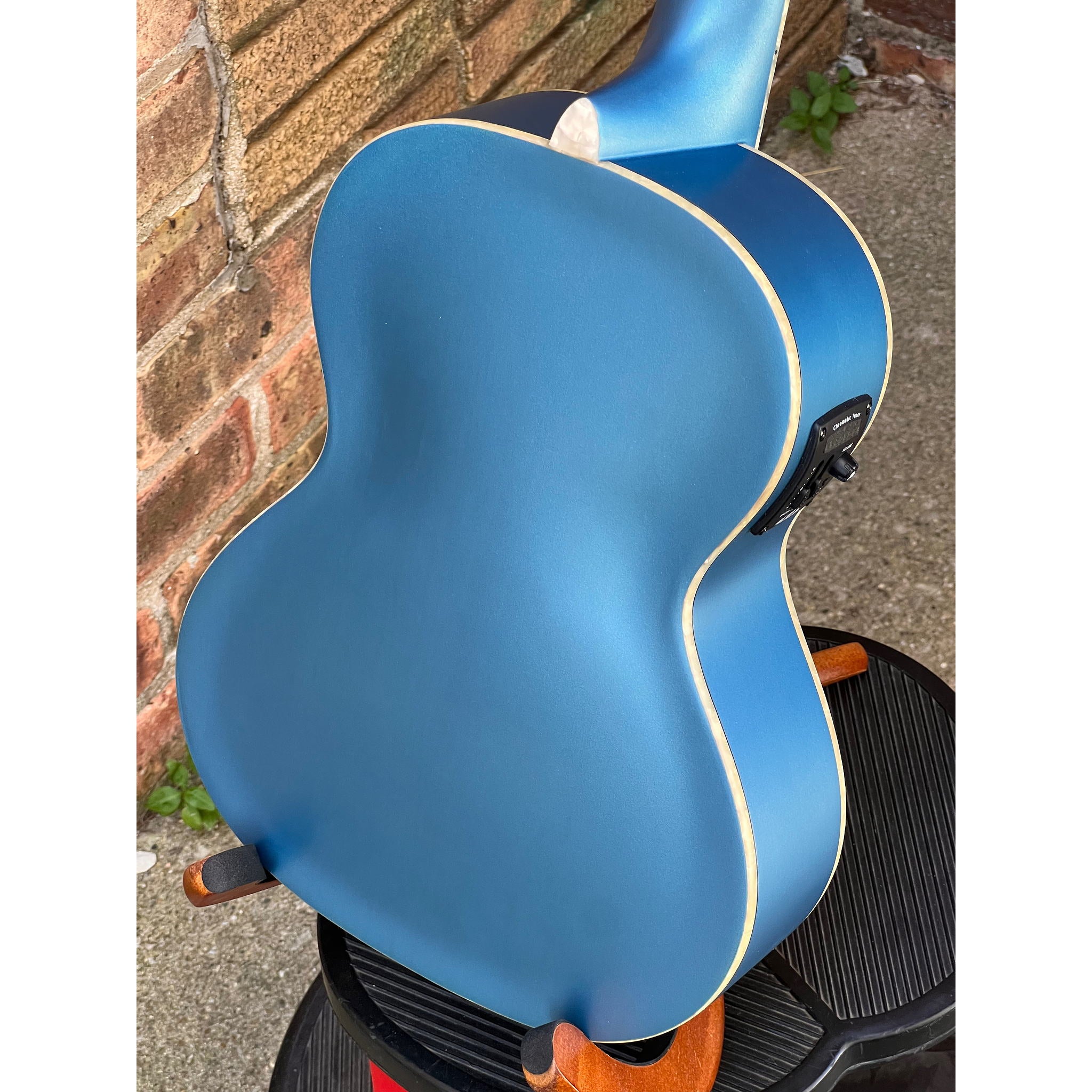 Kala Lake Shore Blue Archtop Tenor Ukulele